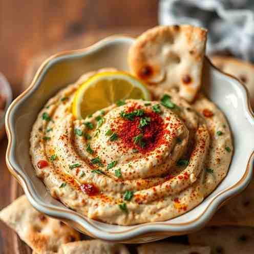 Classic Baba Ghanoush - Smoky, Creamy Mediterranean Garlic Dip